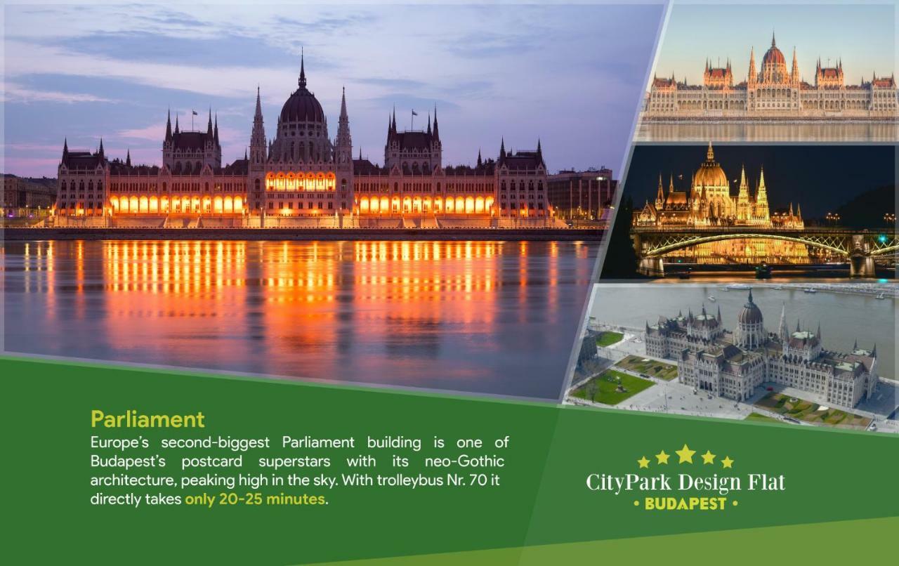 Citypark Design Flat Budapest Exteriör bild