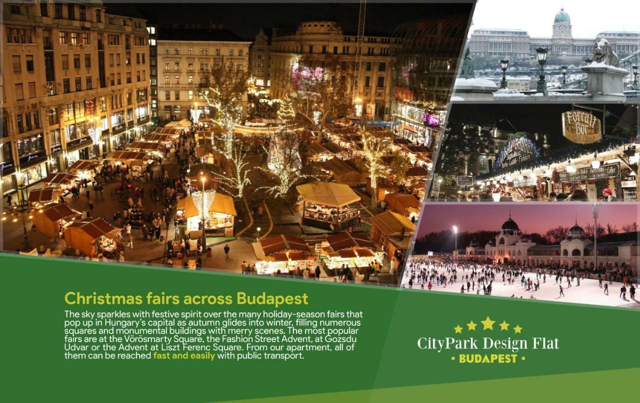 Citypark Design Flat Budapest Exteriör bild