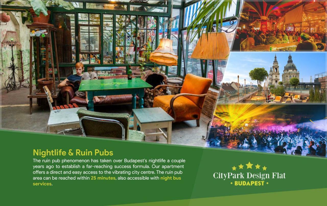 Citypark Design Flat Budapest Exteriör bild
